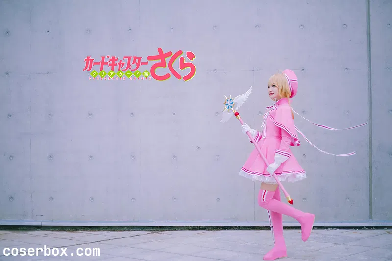 元素素素素 NO.39 魔卡少女樱可爱木之本COS小樱 [22P 17.13MB]