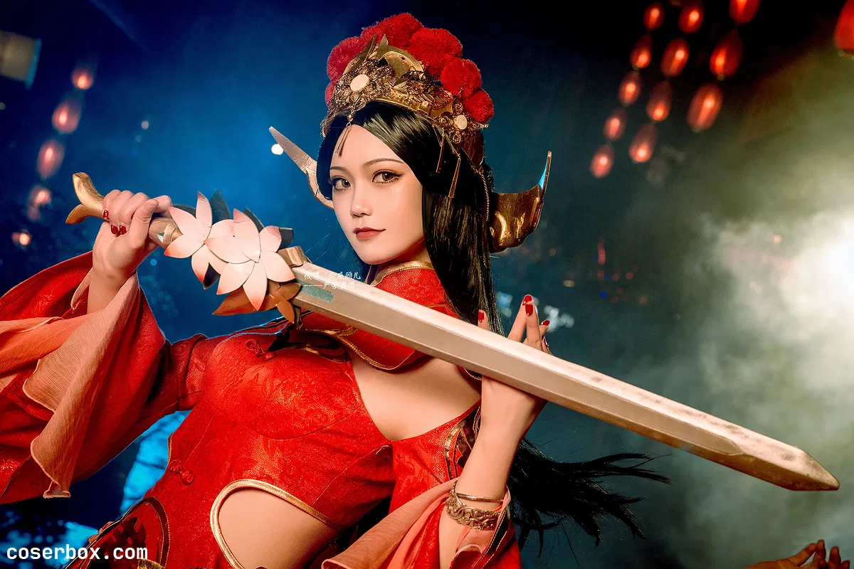 戚顾儿 NO.007 王者荣耀 露娜一生所爱 [14P 99.41MB] - 1