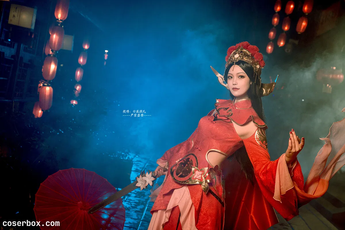 戚顾儿 NO.007 王者荣耀 露娜一生所爱 [14P 99.41MB] - 2