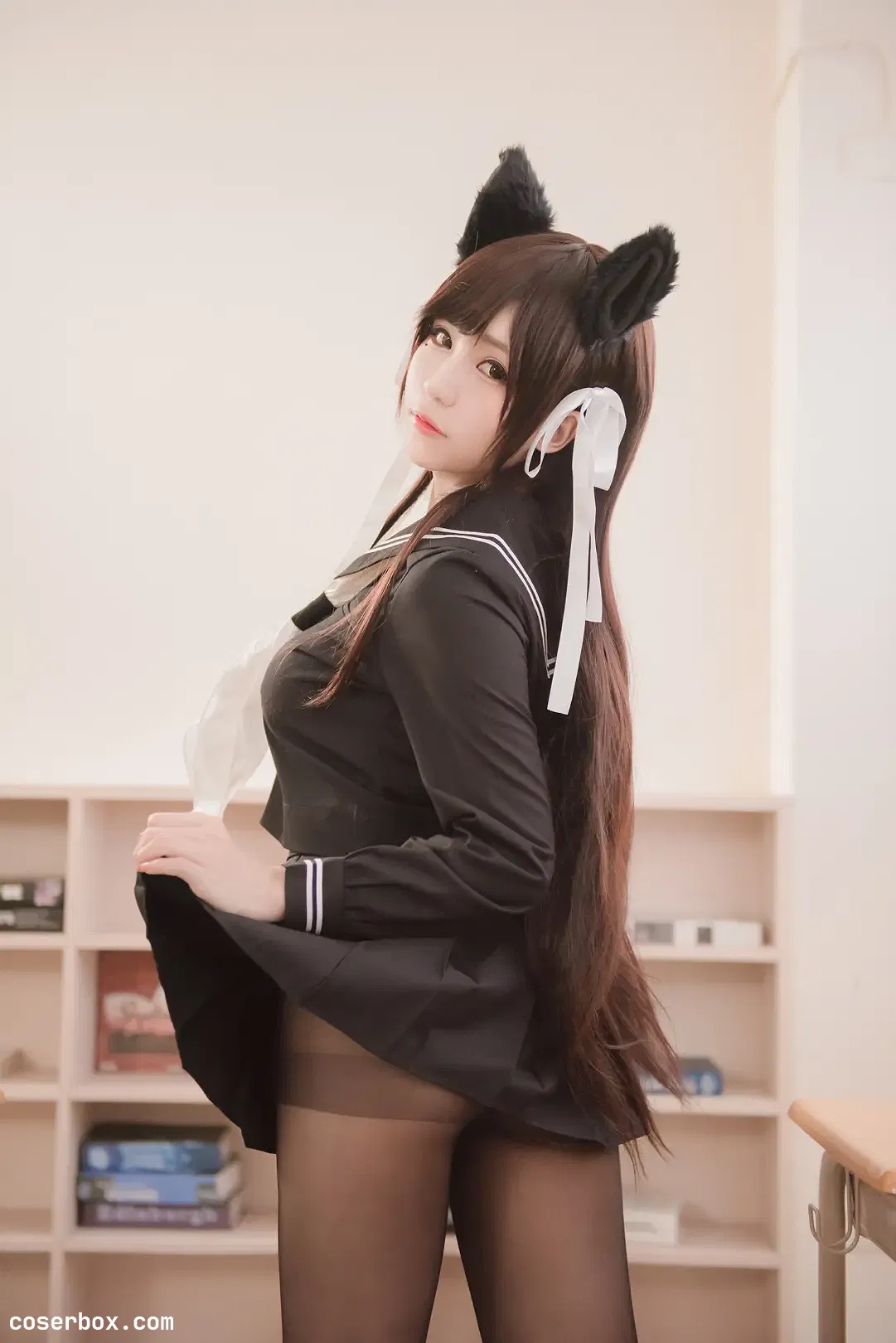 渊秧 NO.032 黑丝兽耳 [14P 8.5MB] - 2