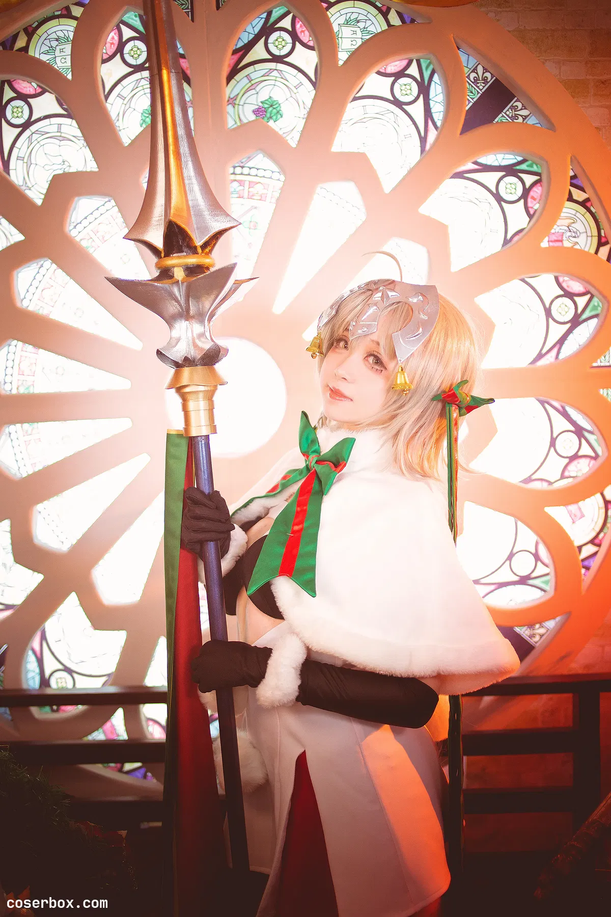 渊秧 NO.022 贞德lancer cos [9P 123.42MB] - 2