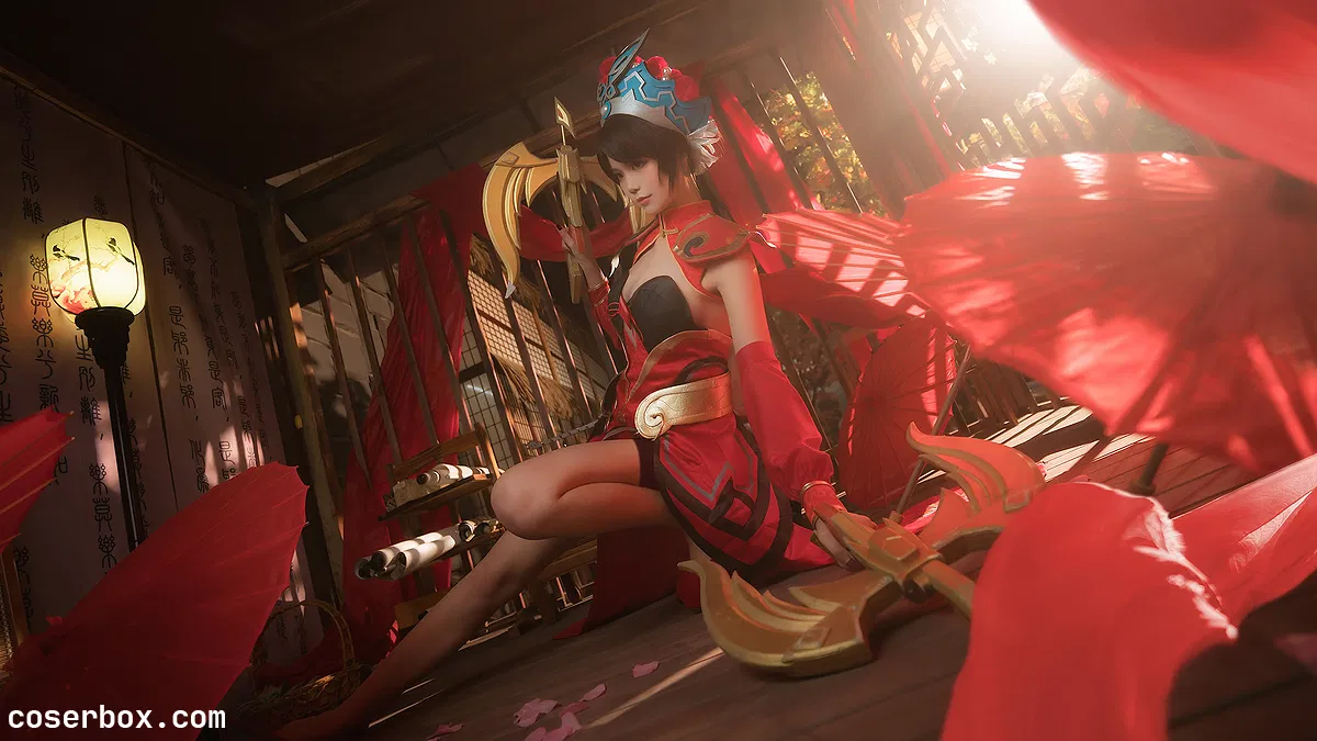 戚顾儿 NO.013 王者荣耀 虞姬 [11P 125.91MB] - 2