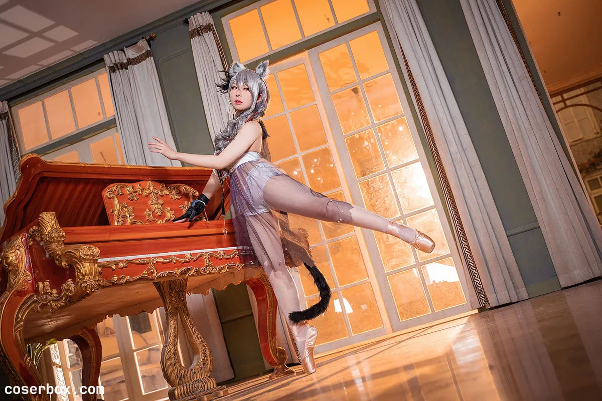 虎森森 NO.006 黑芭蕾 [15P 226.09MB] - 2