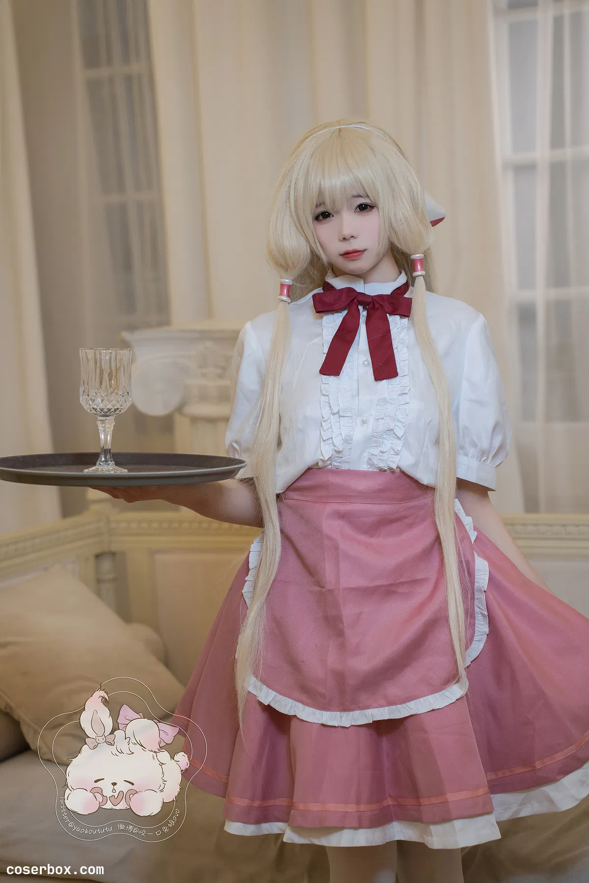 黏黏团子兔 NO.032 四月T3特典『女仆小叽』 [70P 582.52MB] - 2