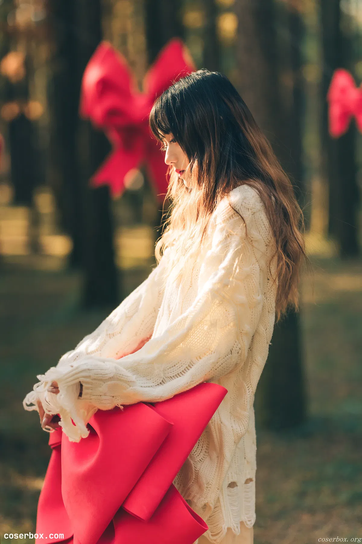 兔子Zzz不吃胡萝卜 NO.025 红色蝴蝶结 [22P 383.36MB] - 2