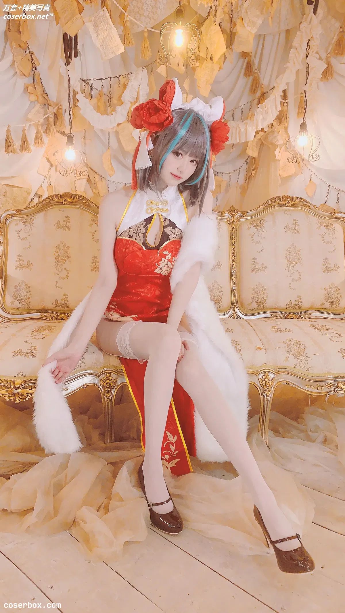 千阳(ちよ) NO.010 柴郡旗袍cos [9P 110.32MB] - 2