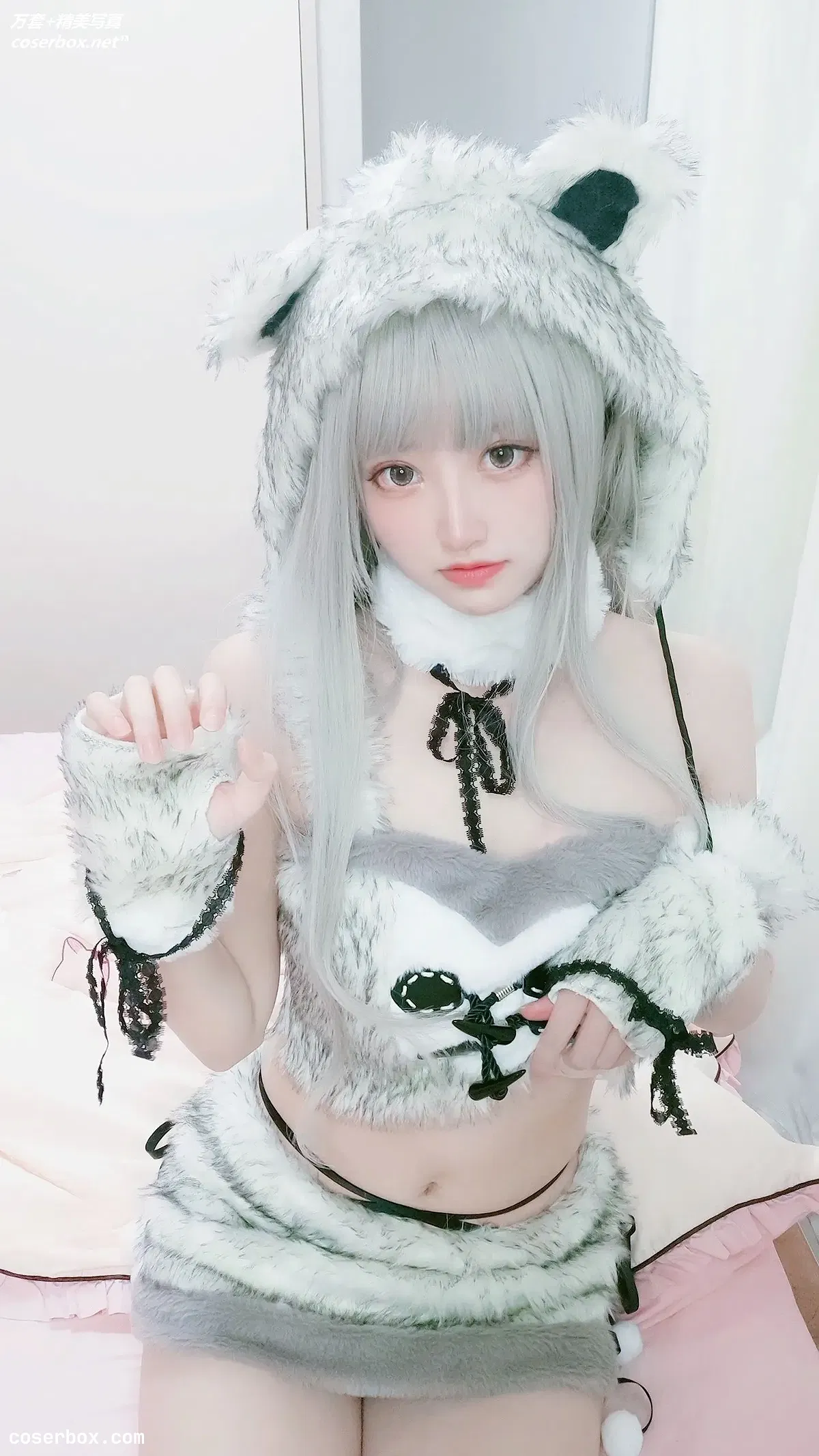 千阳(ちよ) NO.004 白熊(原创) [14P 96.2MB] - 1