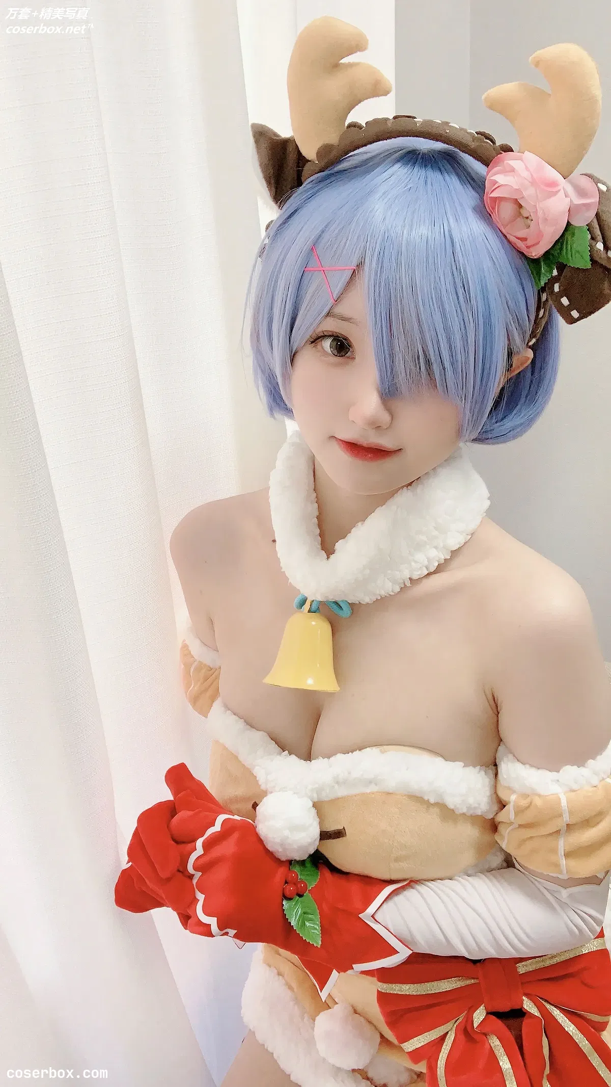 千阳(ちよ) NO.025 雷姆圣诞驯鹿～ [11P 119.3MB] - 1