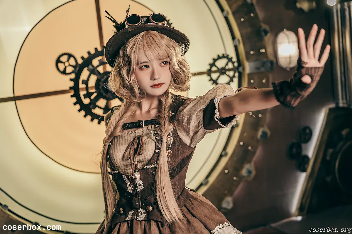 兔子Zzz不吃胡萝卜 NO.002 蒸汽少女 [29P 335.1MB] - 2