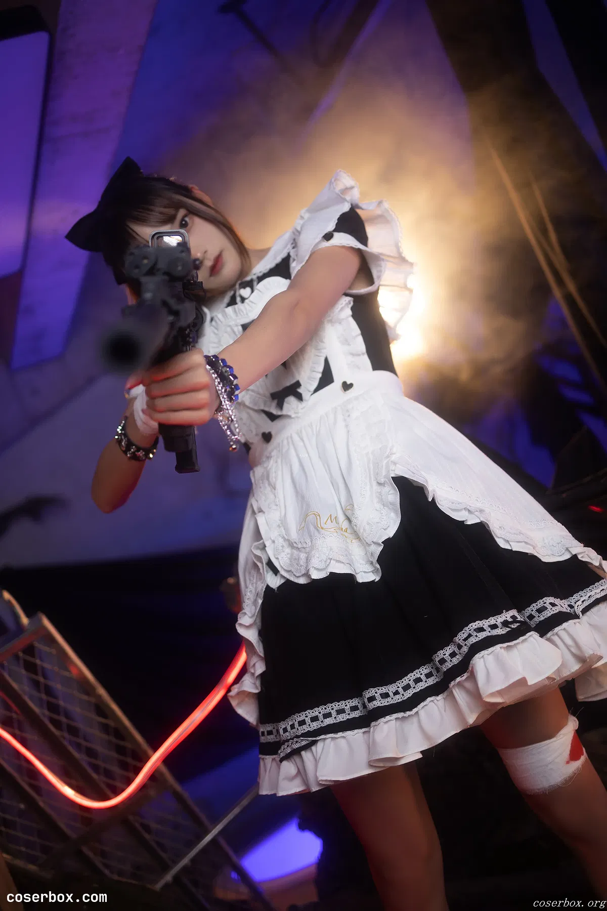 兔子Zzz不吃胡萝卜 NO.006 战斗女仆 [23P 254.65MB] - 2