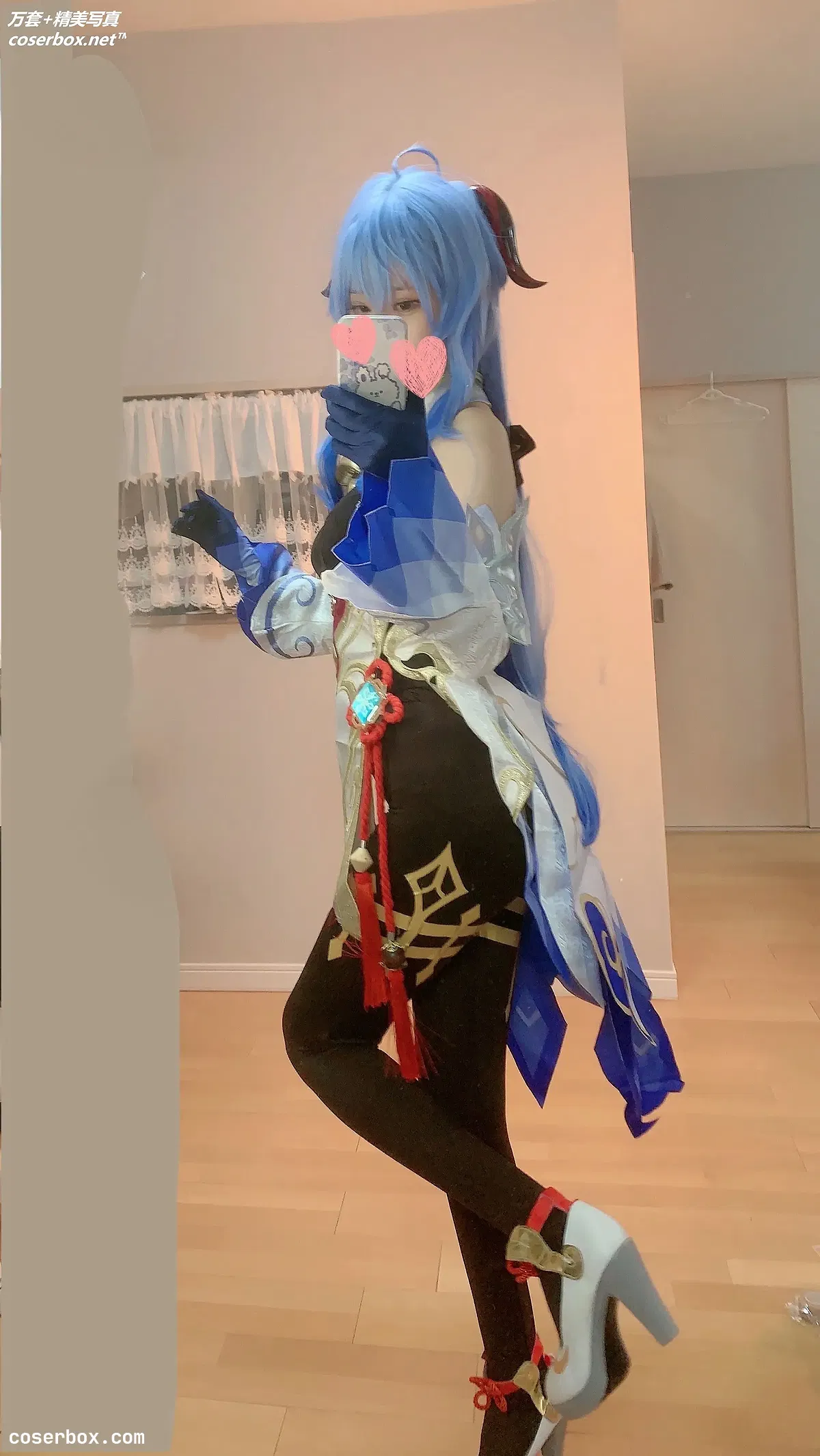 千阳(ちよ) NO.018 甘雨对镜拍 [13P 147.27MB] - 2