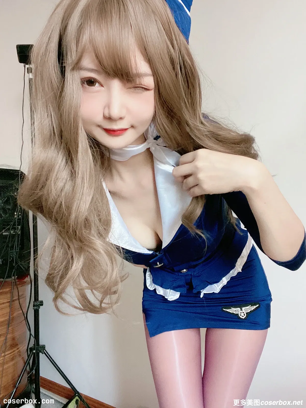 51酱 NO.007 蓝色制服装 [35P 58.99MB] - 2