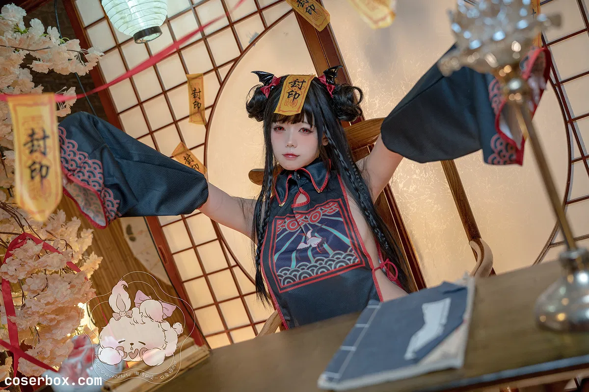 黏黏团子兔 NO.028 四月订阅『僵尸蹲蹲』勾指起誓 [50P 2V 930.07MB] - 2