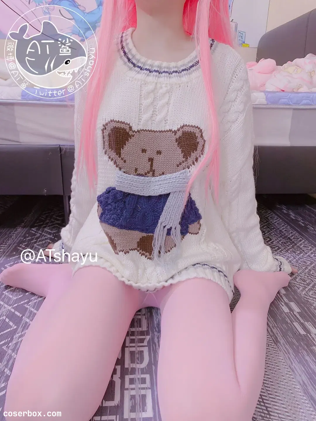 AT鲨 NO.014 粉色 [48P 7.82MB] - 1