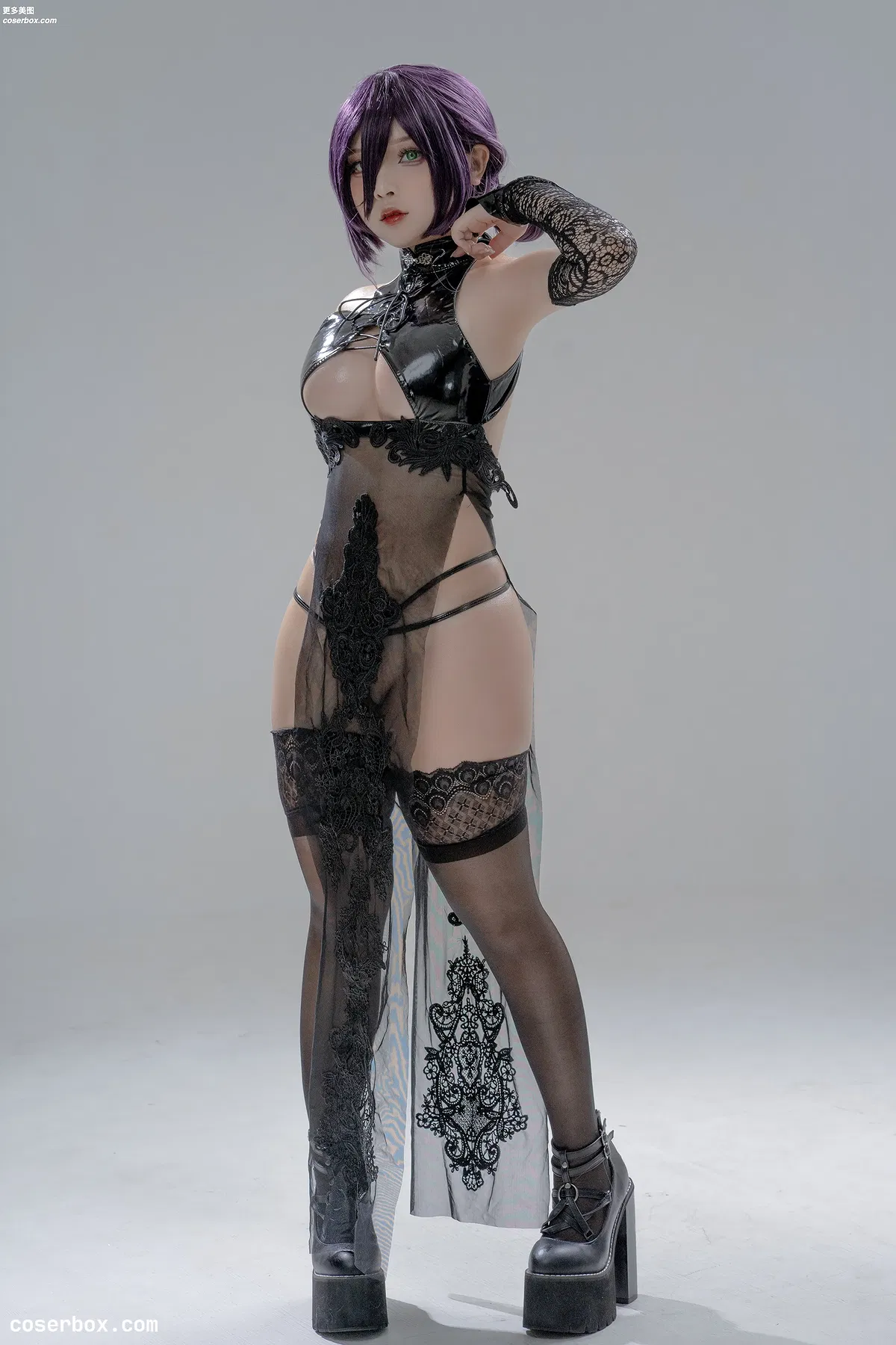 Sayo Momo NO.005 Chainsaw Man Cheongsam Reze [11P 77.91MB] - 2