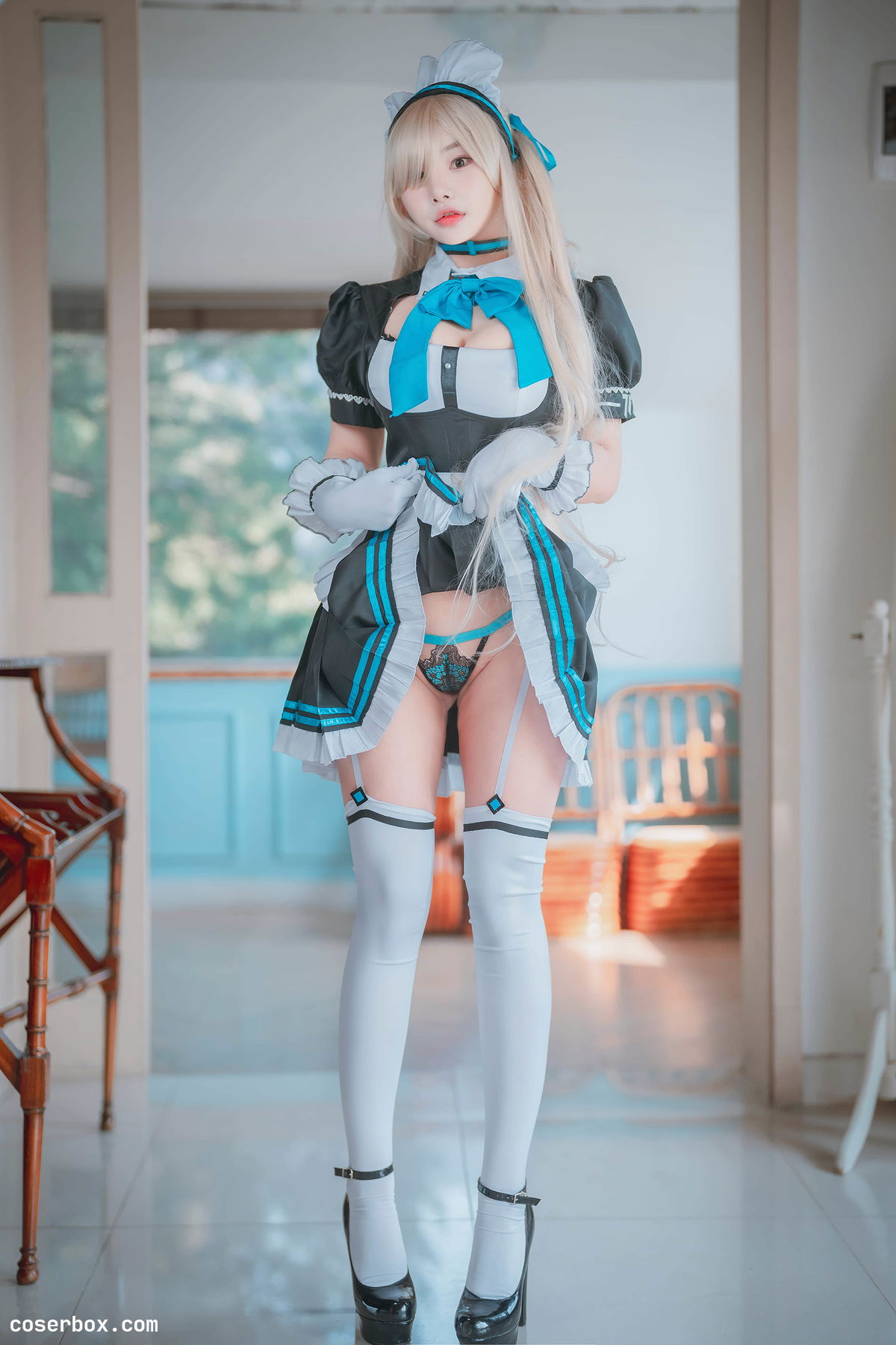 Zzyuri (쮸리) NO.019 [DJAWA] 明日奈的女仆庄园 [141P 356.11MB] - 2