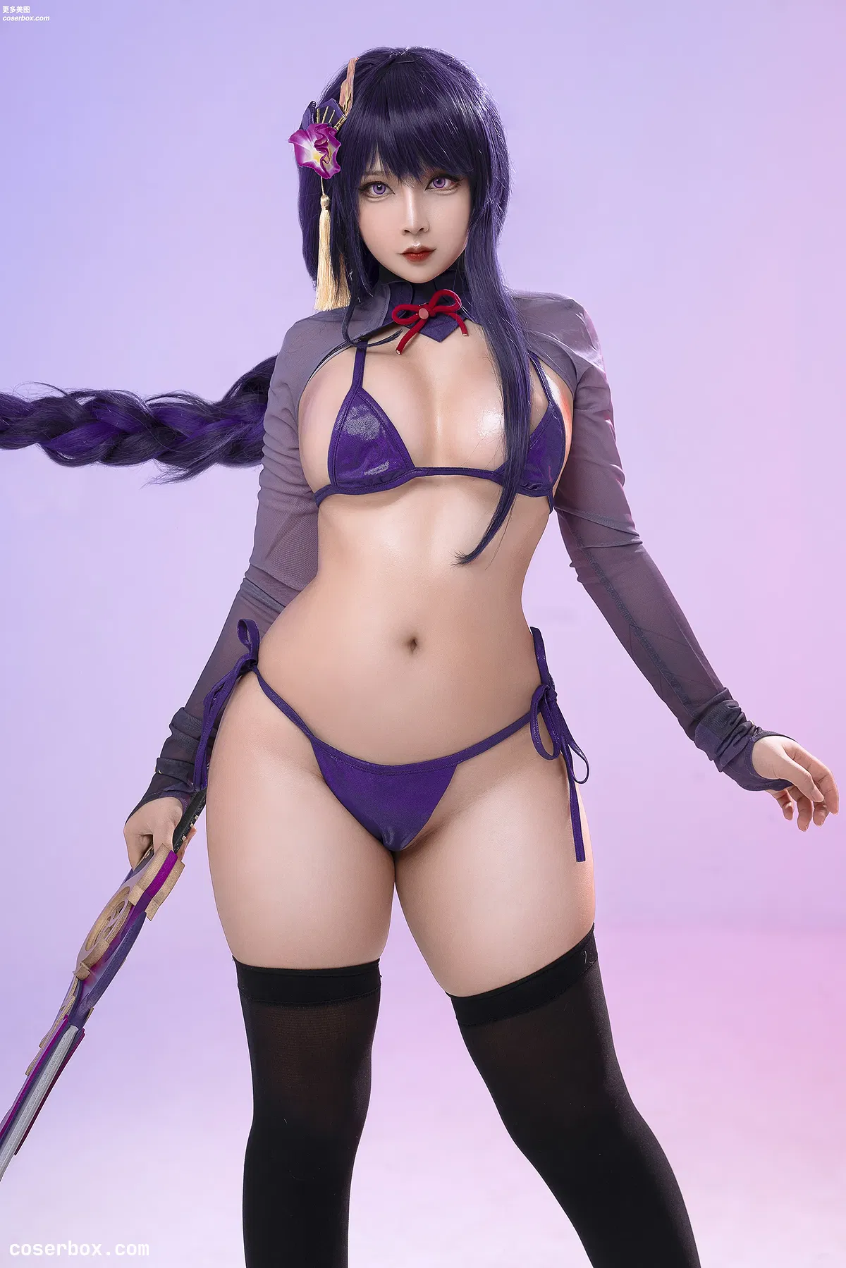 Sayo Momo NO.010 Genshin Impact Baal Sexy [10P 79.15MB] - 2