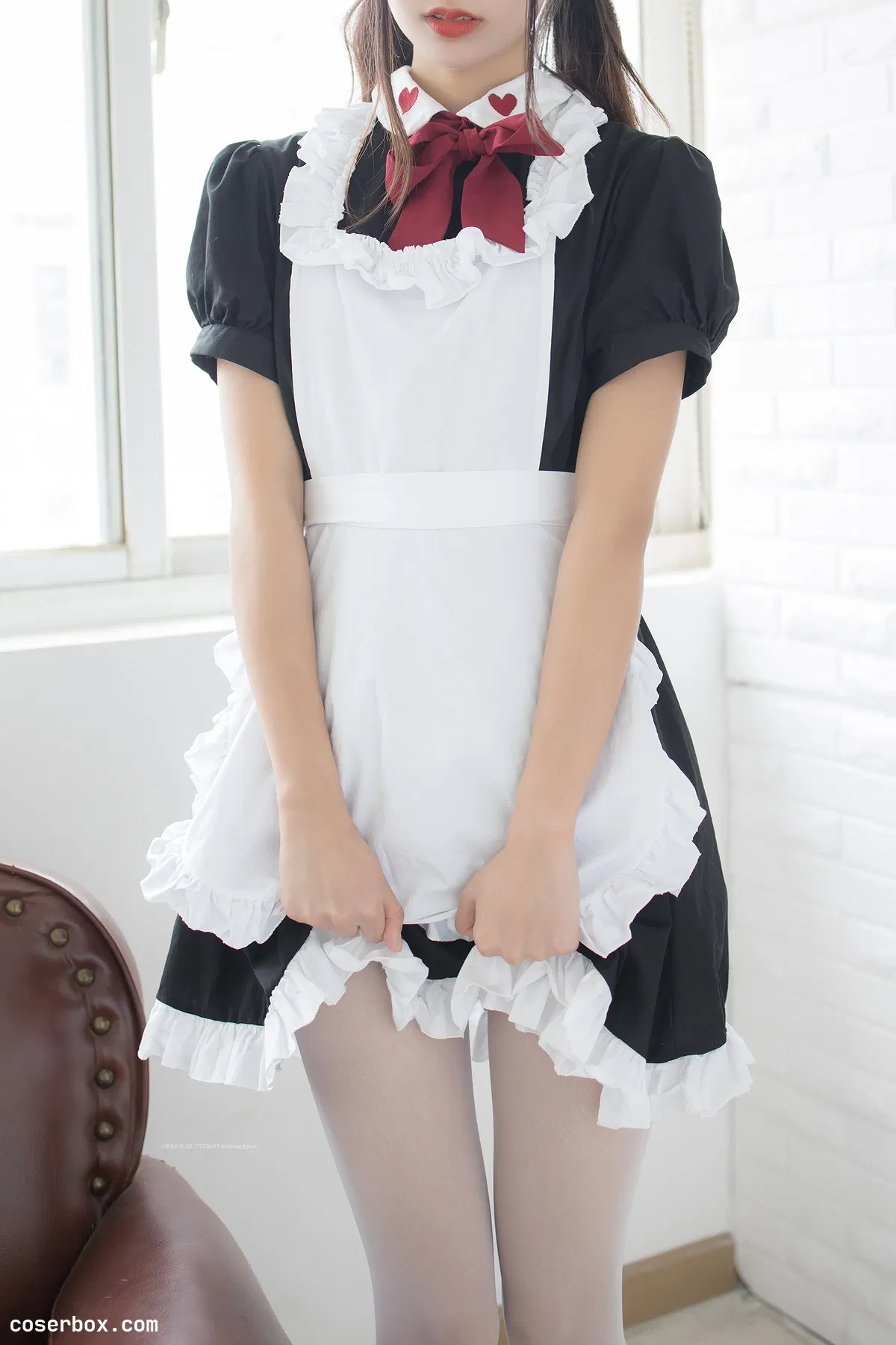 一只喵喵梓 NO.001 白丝女仆 [75P 711.14MB] - 1