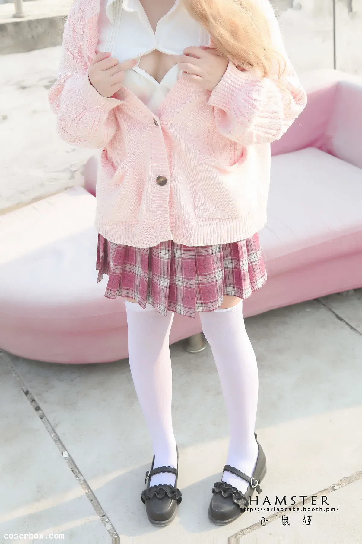 HAMSTERS 仓鼠姬 NO.003 LPB.08 甜蜜JK [69P 1V 85.16MB] - 2