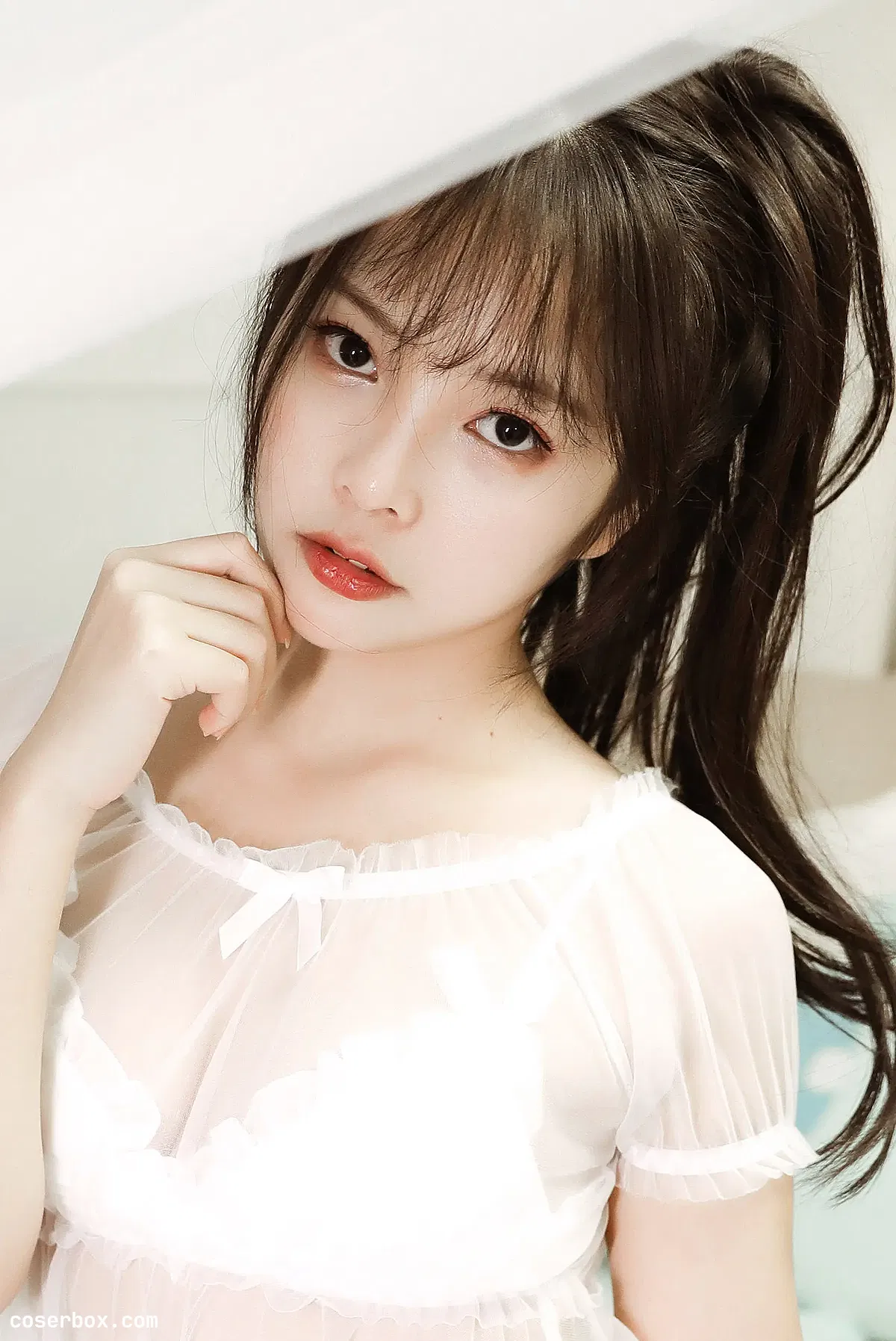 苏嫣嫣阿姨 NO.001 白色猫耳头饰 [11P 15.8MB] - 1