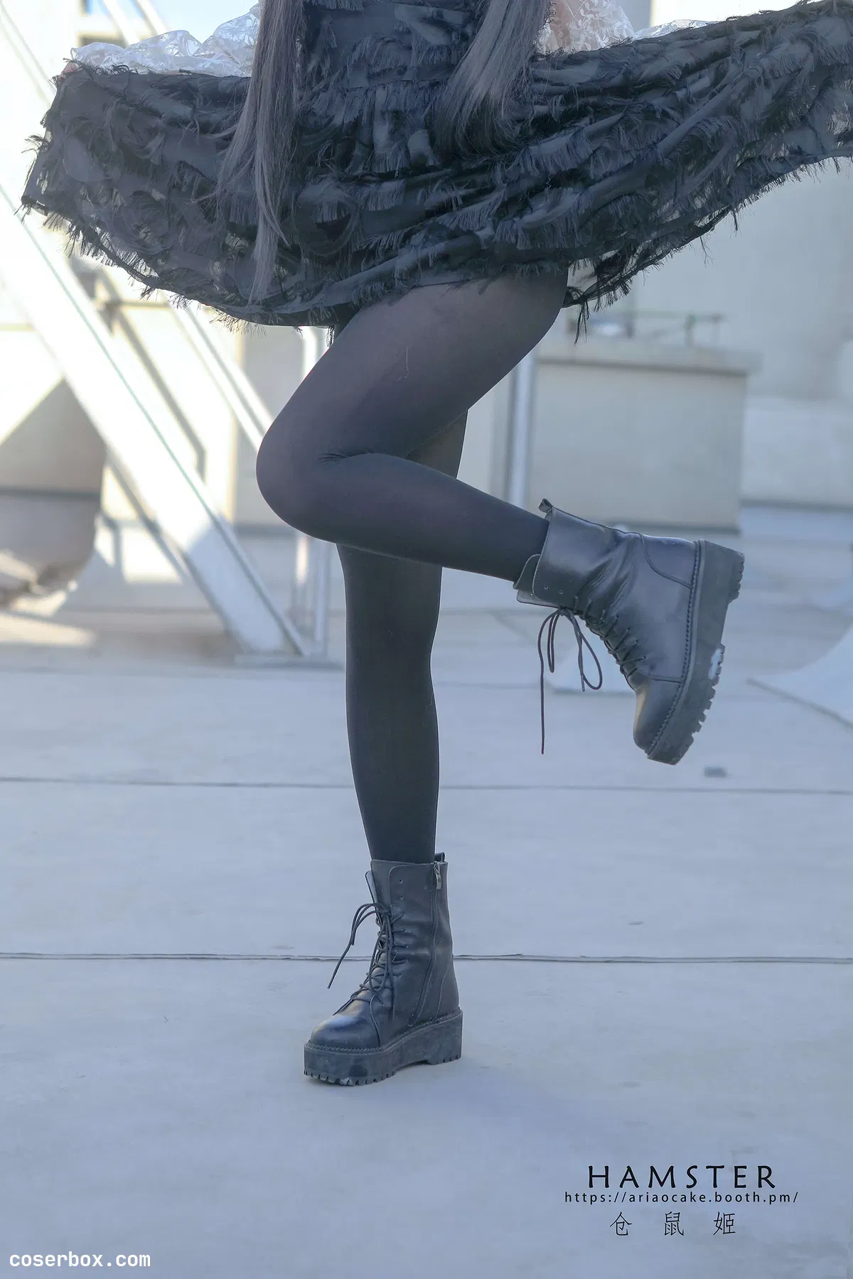 HAMSTERS 仓鼠姬 NO.001 LPB.02 天台少女 [87P 452.02MB] - 1