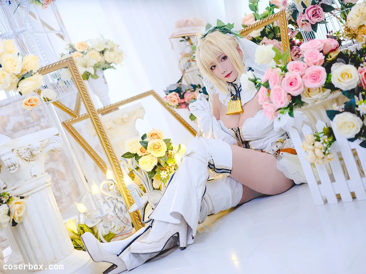 巴鲁巴鲁BaRu NO.001 尼禄花嫁 [13P 347.87MB] - 2