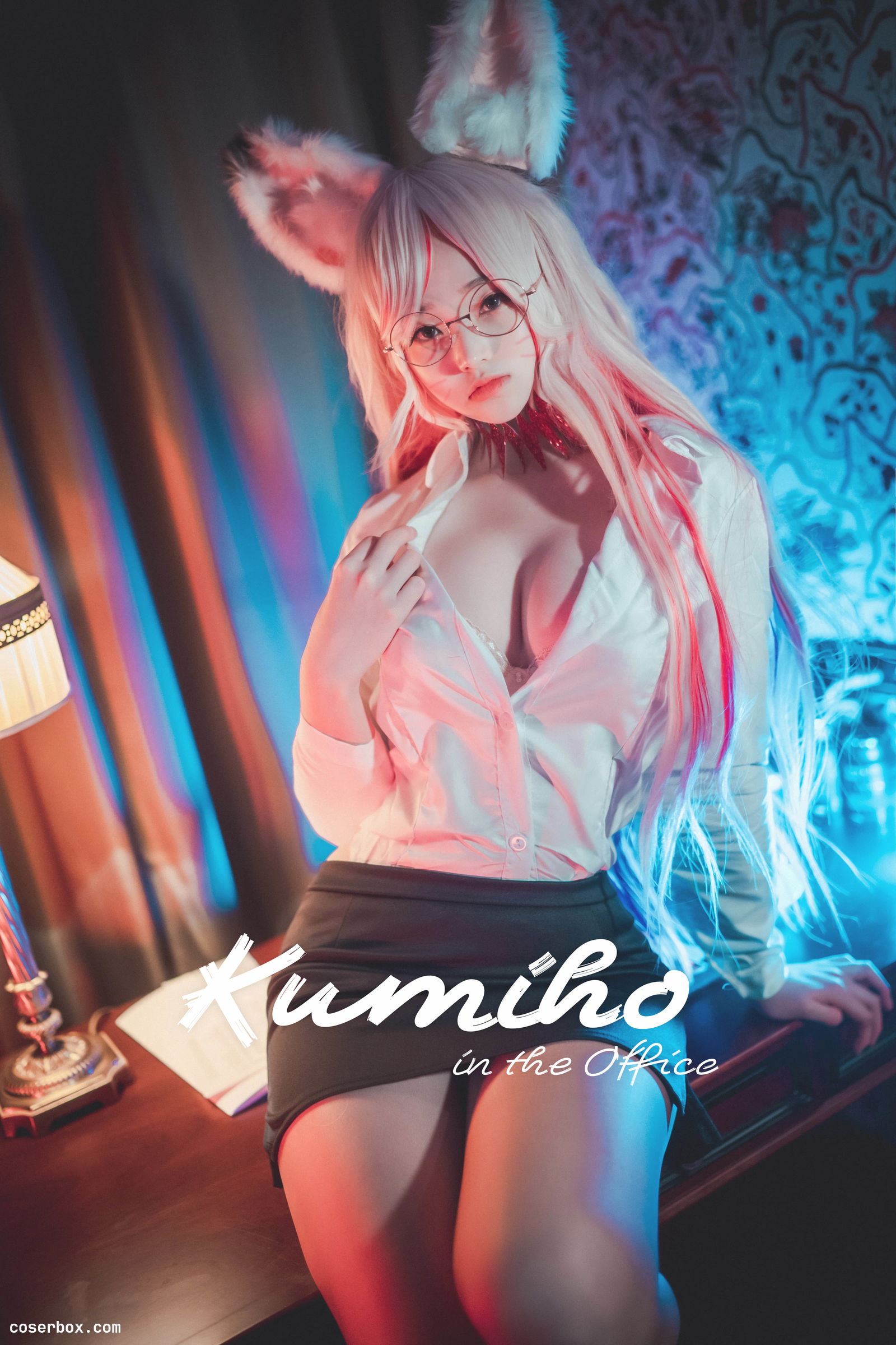 DJAWA NO.037 Bambi Kumiho in the Office [58P 729.85MB]