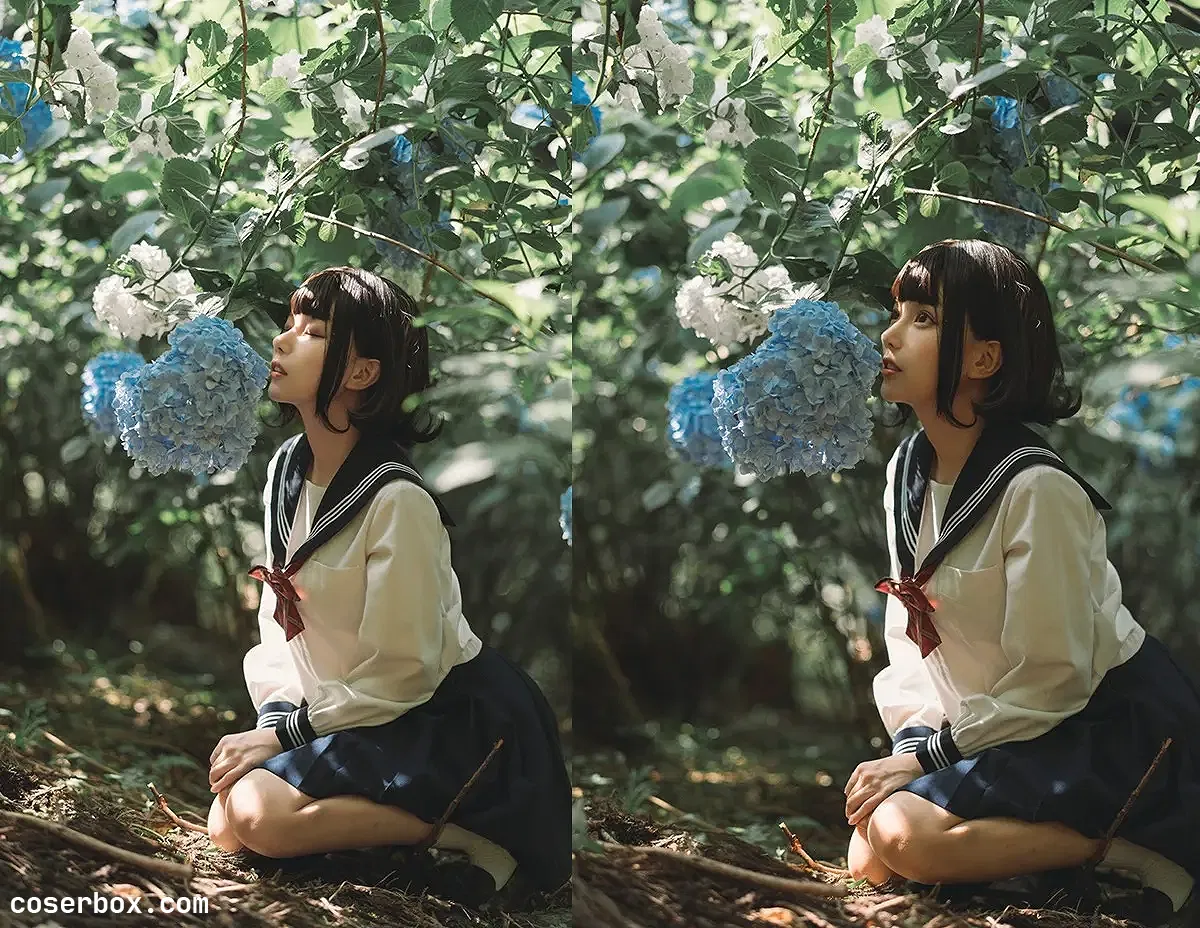 凛子酱 NO.020 紫阳花 - 2