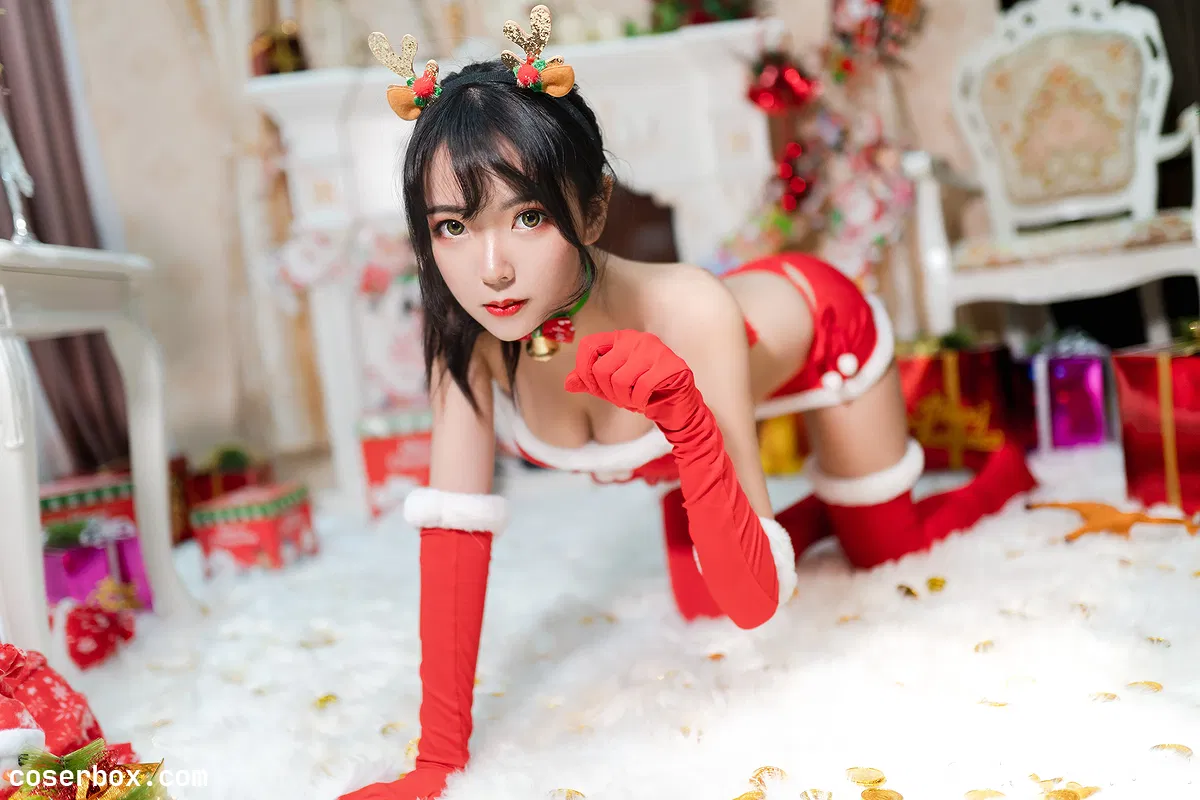 妍子坚不可摧 NO.003 圣诞节cos - 1