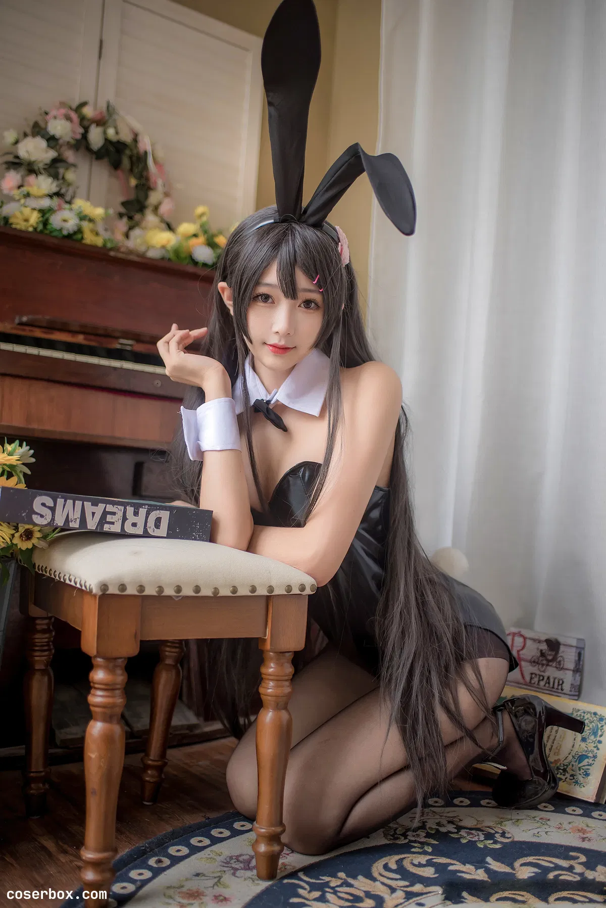 鱼子酱不能睡懒觉 NO.001 樱岛麻衣 - 1