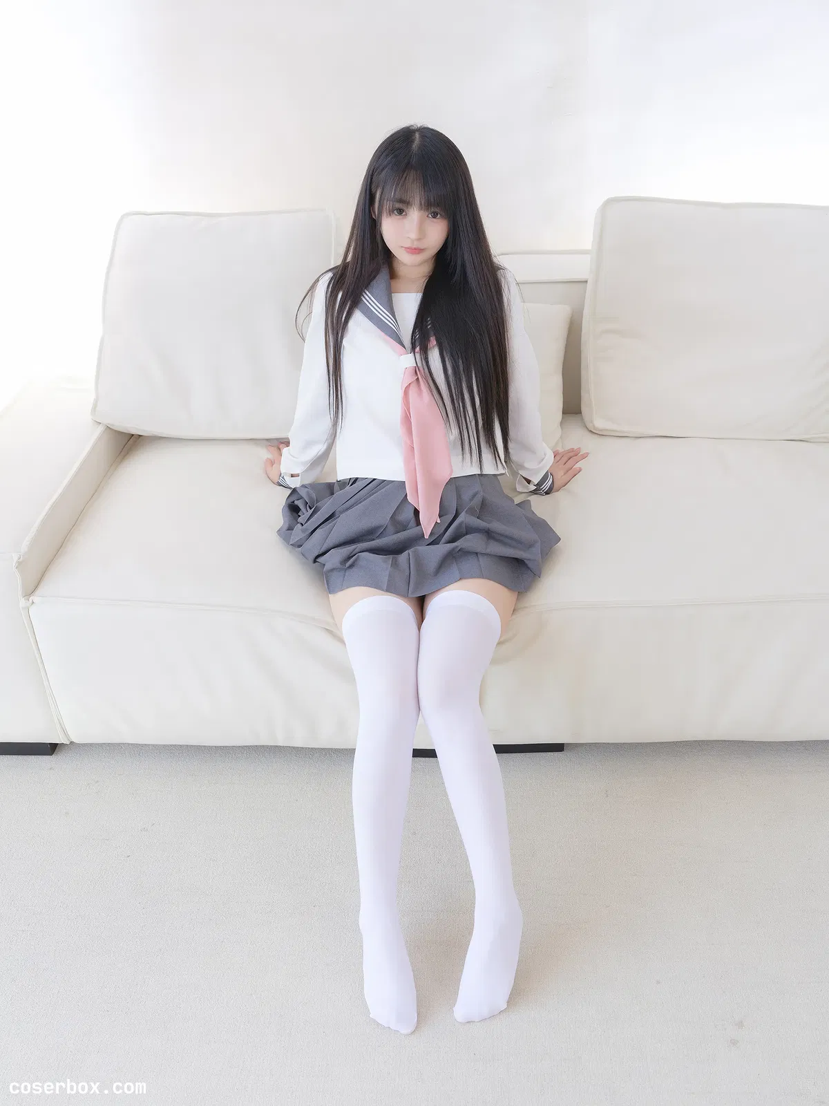 桜井宁宁（失眠冲剂）（樱井宁宁）NO.082 白丝jk - 2