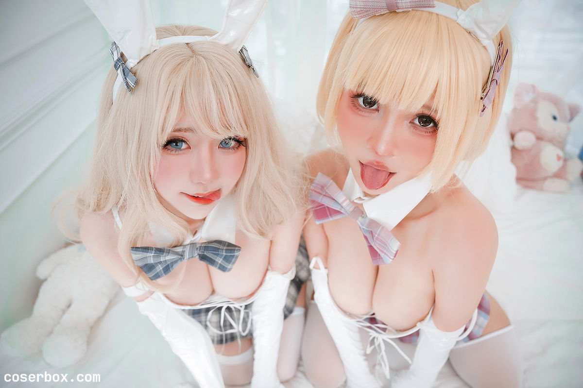 Azami NO.084 &Sally Dorasnow White Bunny Girl  - 2