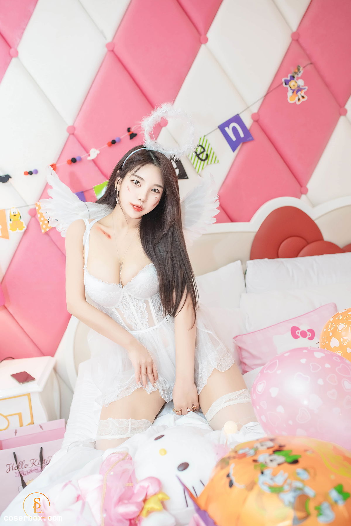 Zzyuri (쮸리) NO.023 [SAINT Photolife] Vol.16 Pink Halloween 万圣节前夕 - 2