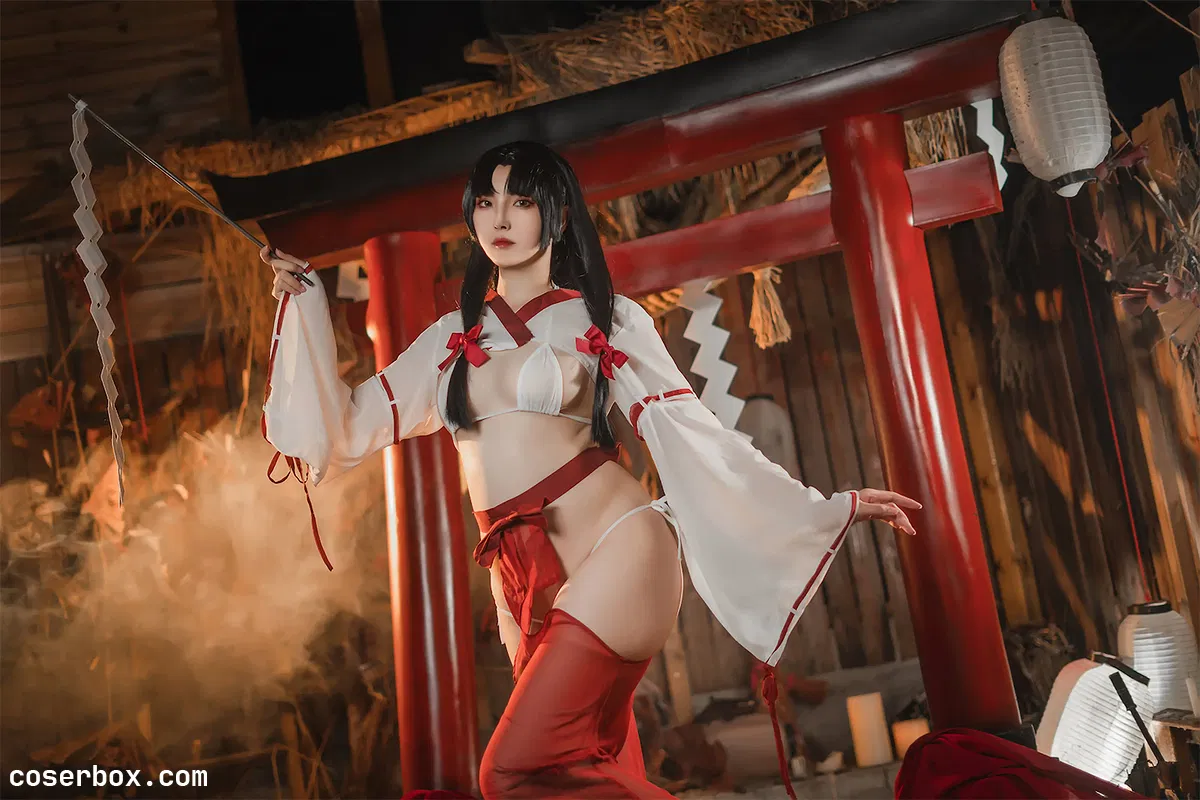 Natsuko夏夏子 NO.012 祈愿巫女 - 2