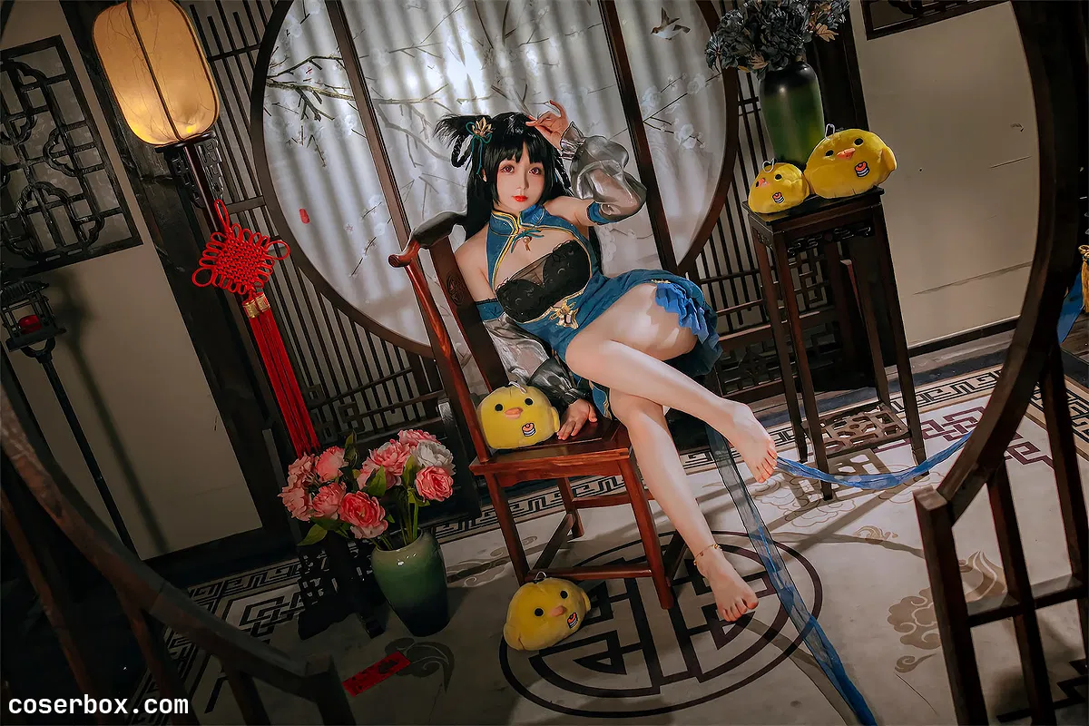 日奈娇 NO.077 碧蓝航线 – 大潮旗袍(25P206MB) - 2