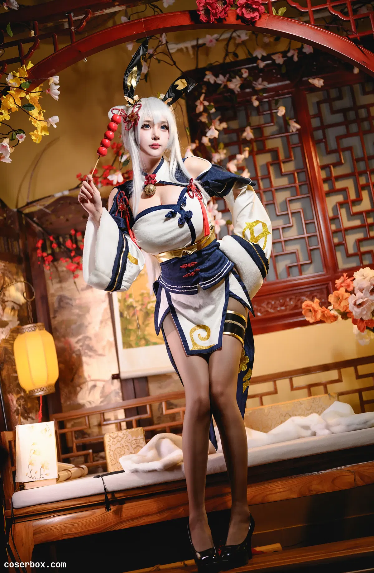 凛子酱 NO.010 旗袍兔兔 - 2