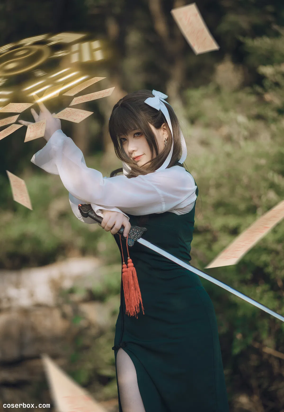 桥本环沫 NO.004 指药 驱鬼道士 [16P-139.01 MB] - 1