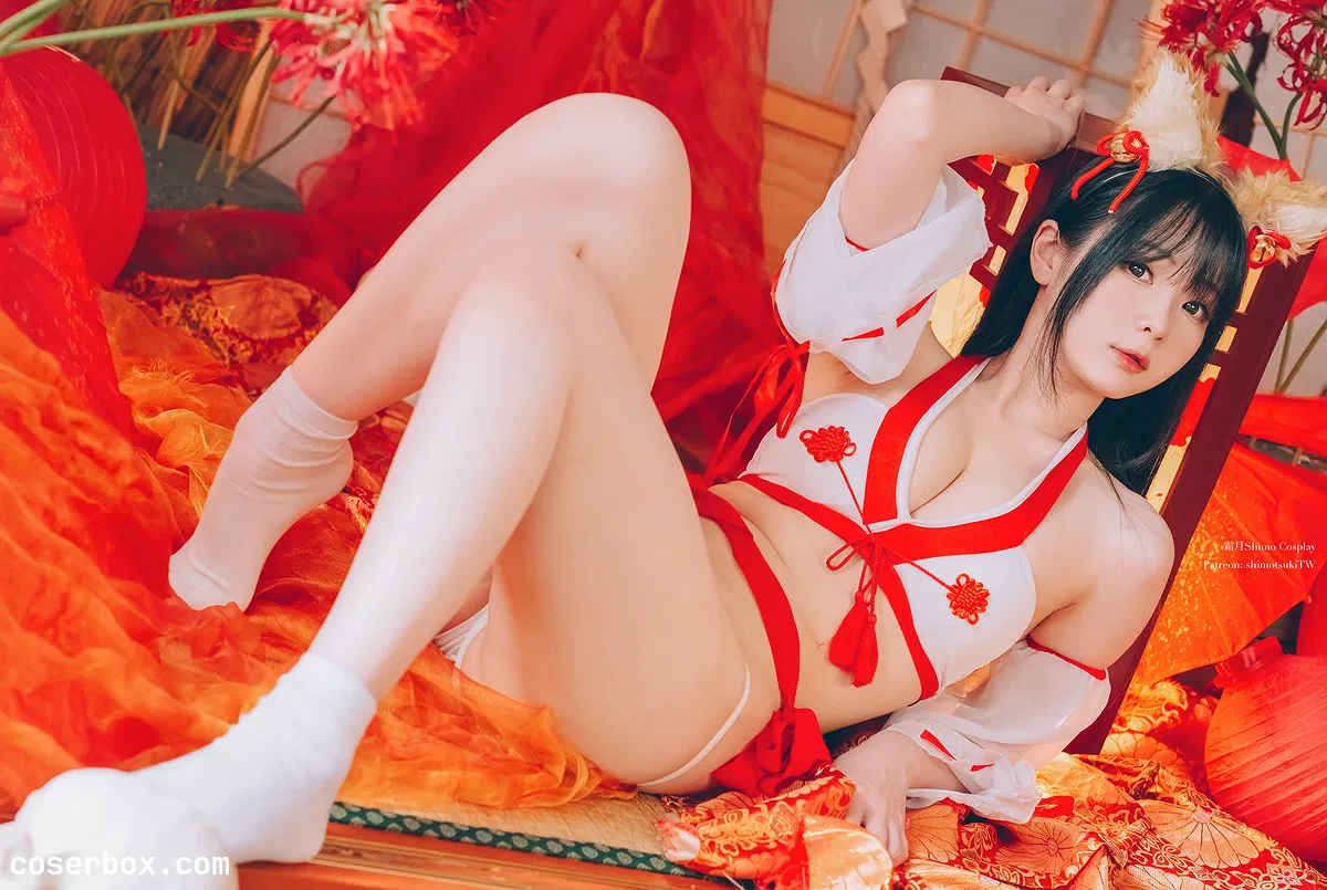 霜月shimo NO.110 Fox Miko 狐狸少女 [14P-264.67 MB] - 1