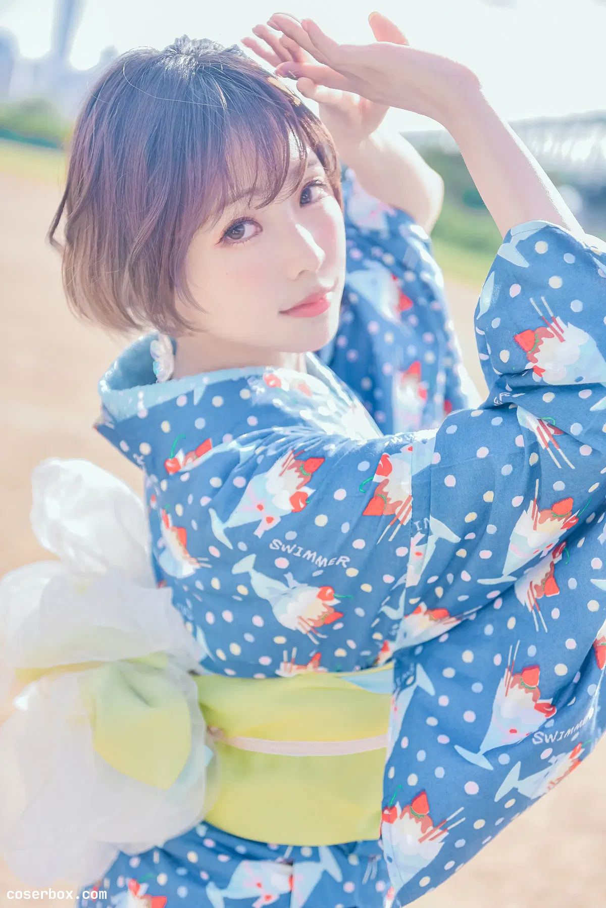 ElyEE子 NO.105 2023.august A-聖代浴衣 Sundae Yukata [28P-129MB] - 2
