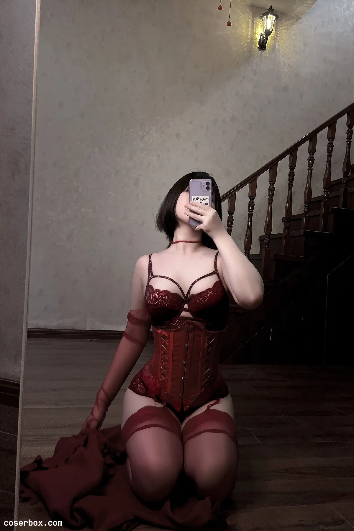 半半子 NO.059 RED 赤紅VOL - 1