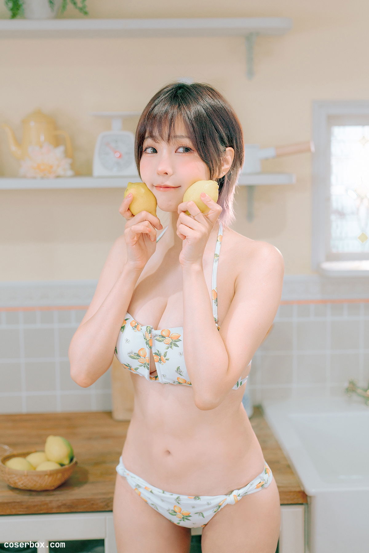 ElyEE子 NO.107 2023.august C-檸檬泳裝 Lemon Swimsuit  - 2