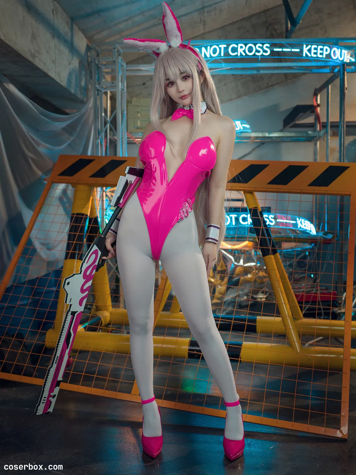 桜井宁宁（失眠冲剂）（樱井宁宁）NO.083 毒蛇兔女郎 - 1