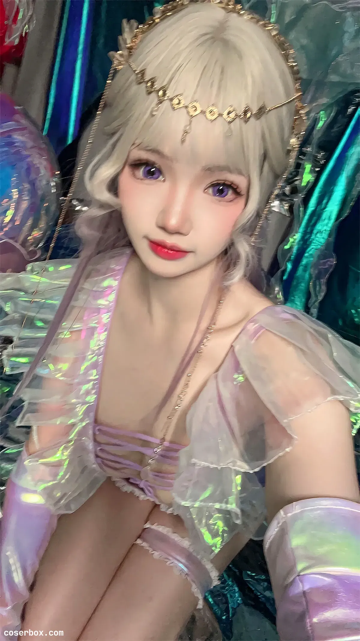 雪晴Astra NO.046 镭射泳衣 - 2