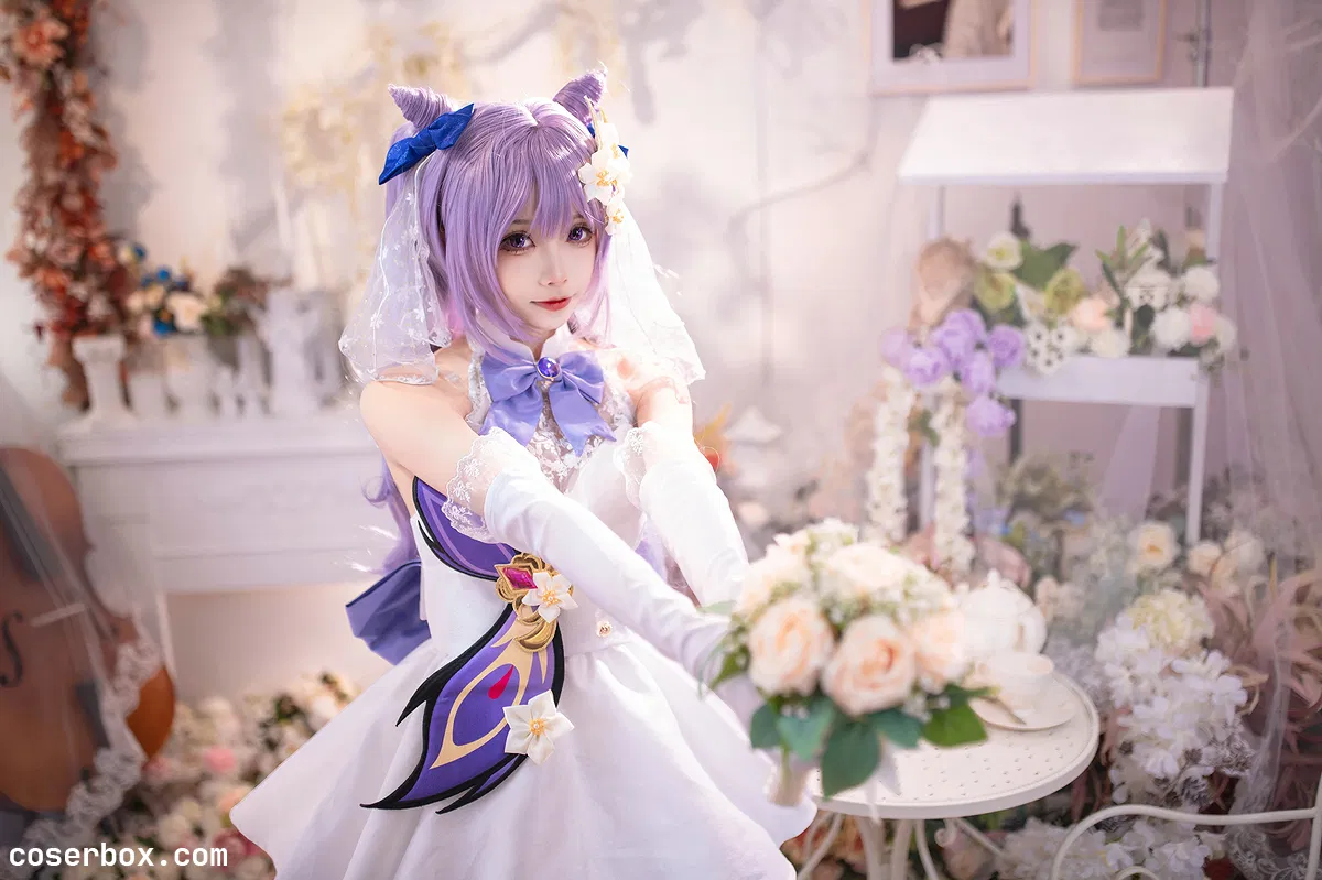 艾西aiwest NO.002 刻晴花嫁 - 1