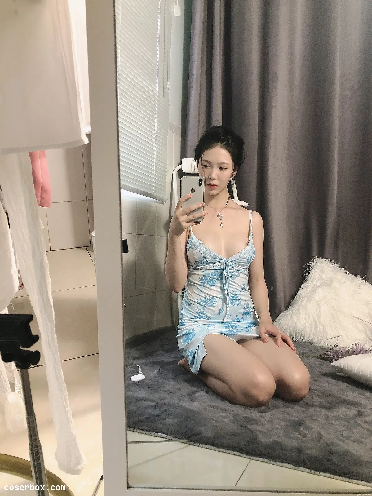 抖娘-利世 NO.116 碎花内衣 – 2 - 2