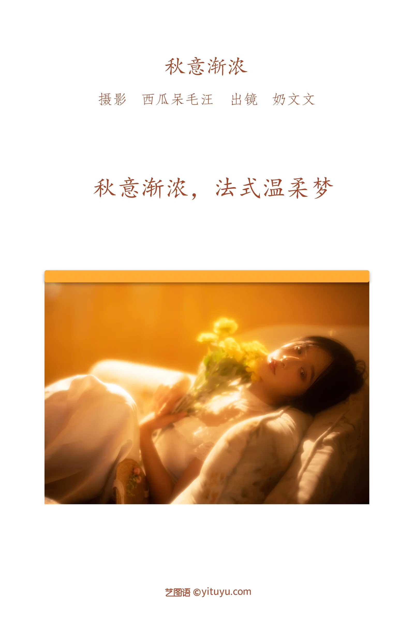 [YITUYU艺图语] 2022.06.10 NO.1531 秋意渐浓 奶文文 [28P-633MB]