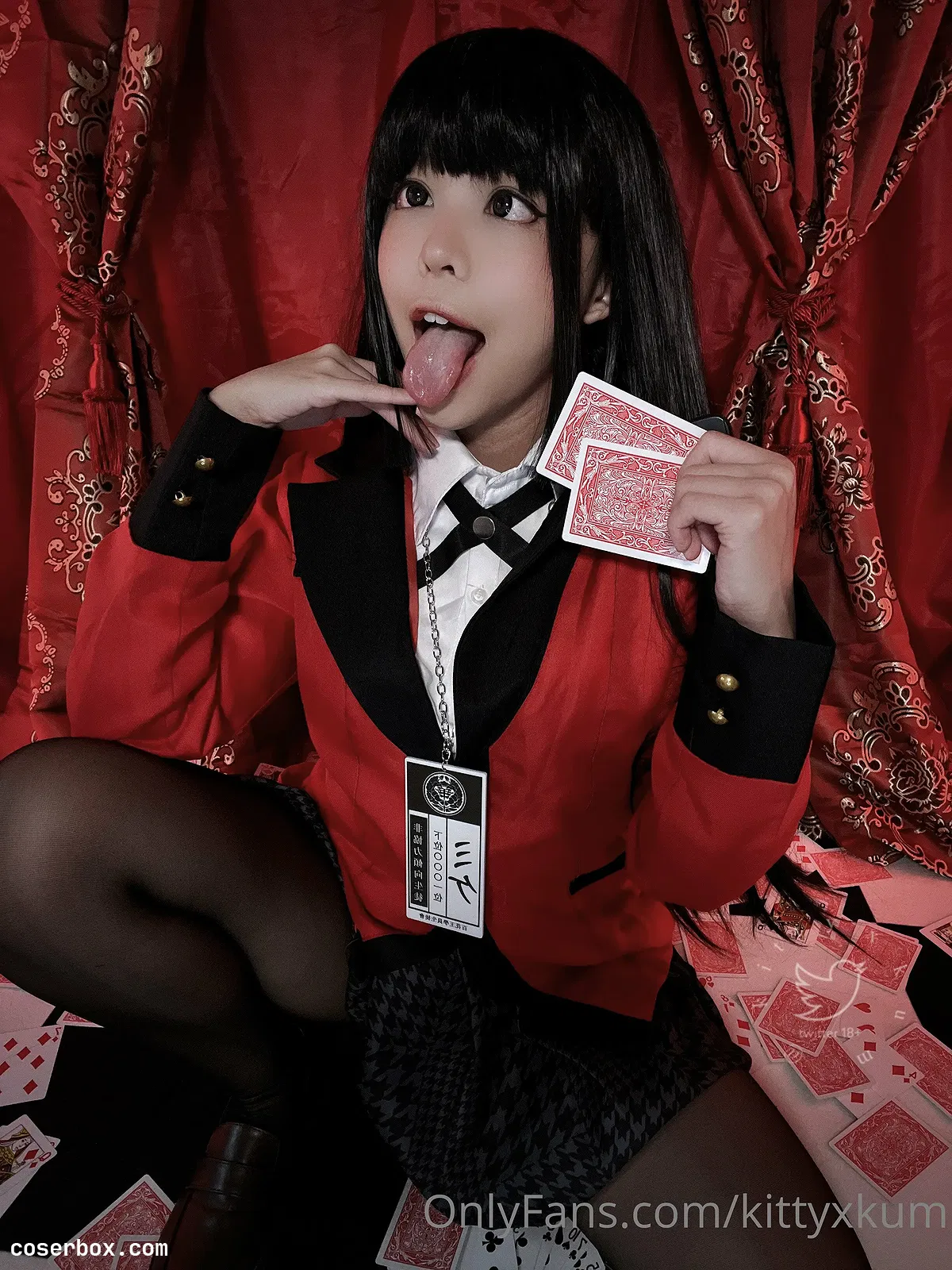 KittyxKum NO.001 Yumeko Jabami 蛇喰夢子清新版 - 2