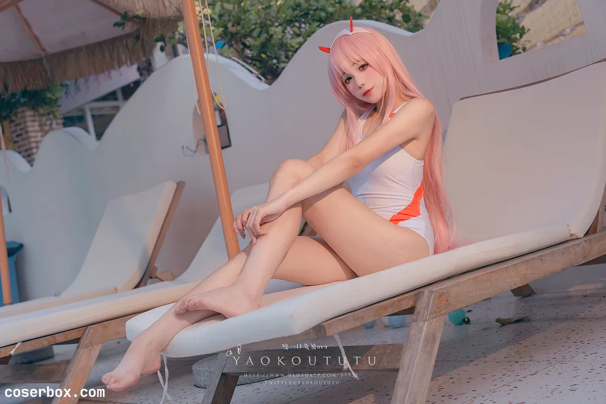 黏黏团子兔 NO.073 九月订阅『国家队02泳装』 - 1