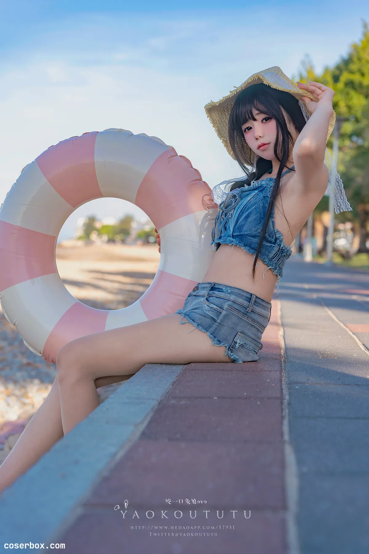 黏黏团子兔 NO.074 九月订阅『海の夏日』Shotgun - 1