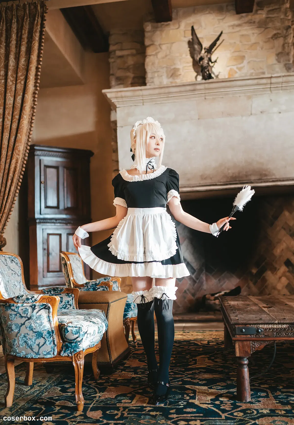 LoveHimeking 2023.10.24 黑呆 女仆 - 2